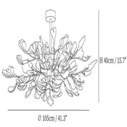 Tuscany Ceramic Luxury Chandelier Style A