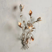 Equinox Crystal 6 Lights Wall Sconce