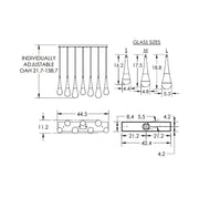 Novelle Linear Chandelier