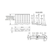 Novelle Linear Chandelier