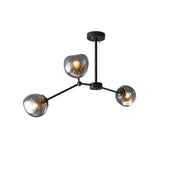Satin Glass Chandelier