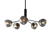 Satin Glass Chandelier