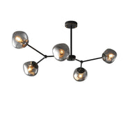 Satin Glass Chandelier