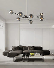 Satin Glass Chandelier