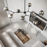 Satin Glass Chandelier