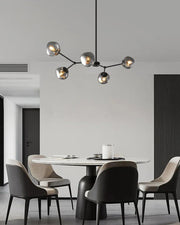 Satin Glass Chandelier