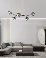 Satin Glass Chandelier