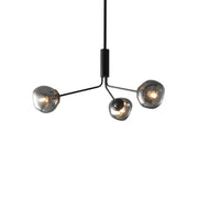 Satin Glass Chandelier