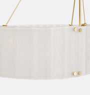 Manor Glass Linear Chandelier 48''