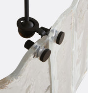 Manor Glass Linear Chandelier 48''