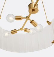 Manor Glass Linear Chandelier 60''