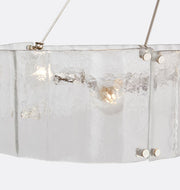 Manor Glass Linear Chandelier 60''