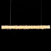 Savoy Crystal Cluster Linear Chandelier