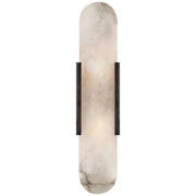 Brixton Melange Elongated Alabaster Wall Sconce 28''