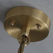 Orion Alabaster Multi-Layer Round Chandelier D31