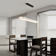 Moonlit Alabaster Kitchen Island Chandelier 60