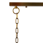 Daybreak Alabaster Rectangle Chandelier