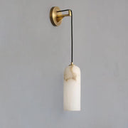 Sovereign Modern Alabaster Wall Sconce