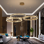 Savoy Crystal Rings Chandelier