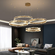 Savoy Crystal Rings Chandelier