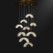 Savoy Staircase Crystal Chandelier