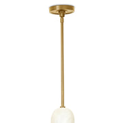 Garnet Alabaster Pendant Light