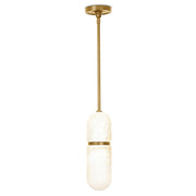 Garnet Alabaster Pendant Light