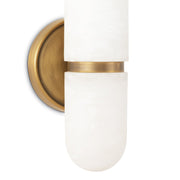 Garnet Alabaster Small Sconce