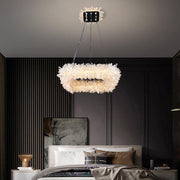 Savoy Crystal Cluster Square Modern Chandelier