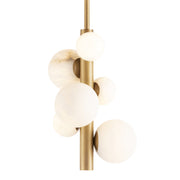Solstice Alabaster Vertical Pendant