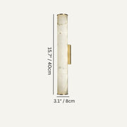 Noble Alabaster Wall Sconce