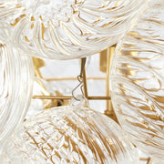 Aurum Glass  Round Chandelier 33