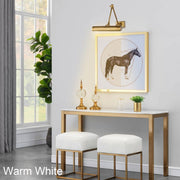 Oriel Double Plug-In Hardwired Picture Light