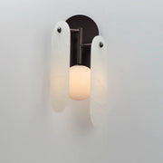 Arbor M Alabaster Megalith Wall Sconce