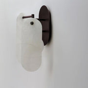 Arbor M Alabaster Megalith Wall Sconce