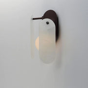 Arbor M Alabaster Megalith Wall Sconce