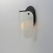 Arbor M Alabaster Megalith Wall Sconce