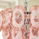 Rosavane Wave Murano-Style Glass Chandelier — detail view 4