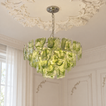 Avenselle Tessera Murano-Style Glass Chandelier — detail view 5