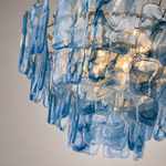 Avenselle Tessera Murano-Style Glass Chandelier — detail view 9