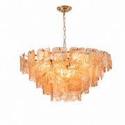 Avenselle Tessera Murano-Style Glass Chandelier — detail view 13