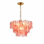 Avenselle Tessera Murano-Style Glass Chandelier — detail view 14