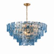 Avenselle Tessera Murano-Style Glass Chandelier — detail view 19