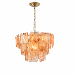 Avenselle Tessera Murano-Style Glass Chandelier — detail view 20