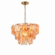 Avenselle Tessera Murano-Style Glass Chandelier — detail view 20