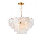 Avenselle Tessera Murano-Style Glass Chandelier — detail view 27
