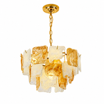 Avenselle Tessera Murano-Style Glass Chandelier — detail view 29