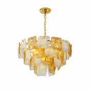 Avenselle Tessera Murano-Style Glass Chandelier — detail view 30