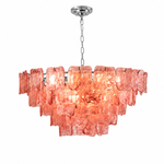 Avenselle Tessera Murano-Style Glass Chandelier — detail view 34