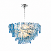 Avenselle Tessera Murano-Style Glass Chandelier — detail view 36